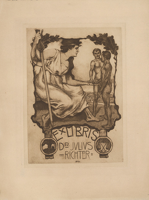 Alois Kolb – Ex libris Dr. J.Richtera 