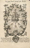 Nemecký grafik z 18. storočia – Pamätný list 