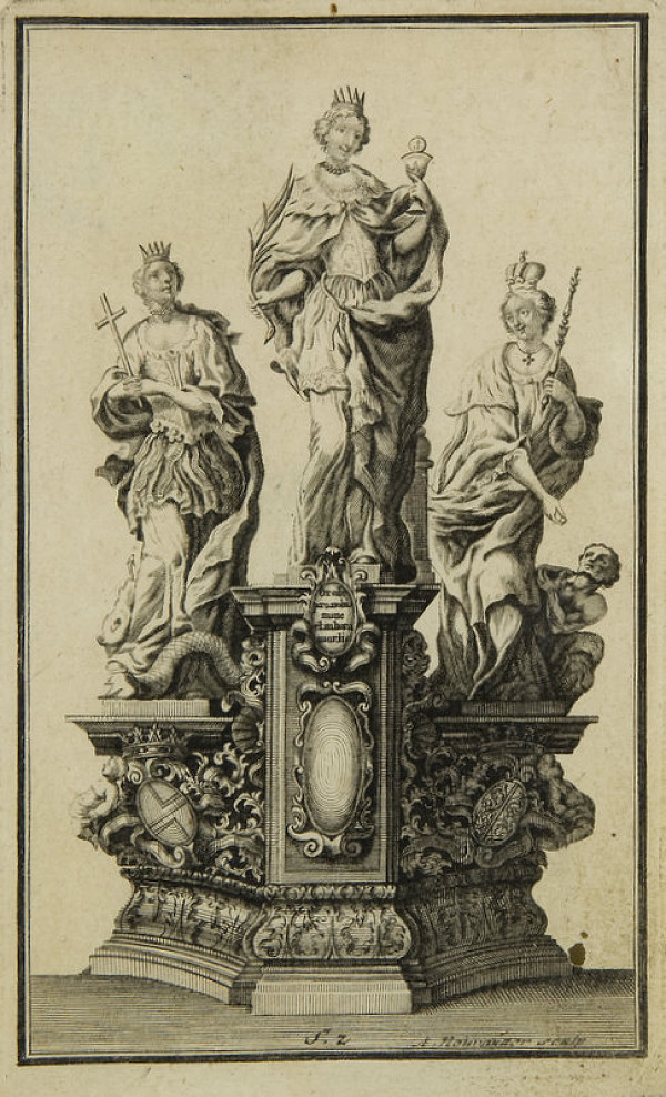 Augustin Neurautter – Svätá Barbora, svätá Margaréta a svätá Alžbeta 