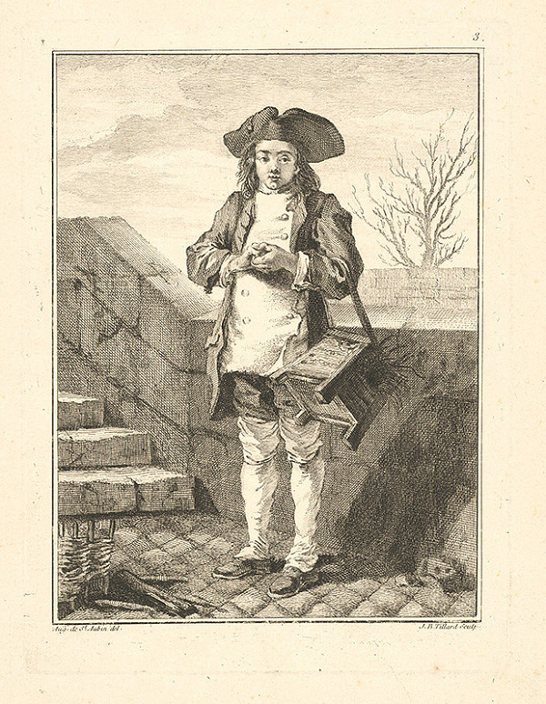 Jean Baptist Tillard, Augustin de Saint-Aubin – Parížsky uličník č.3 