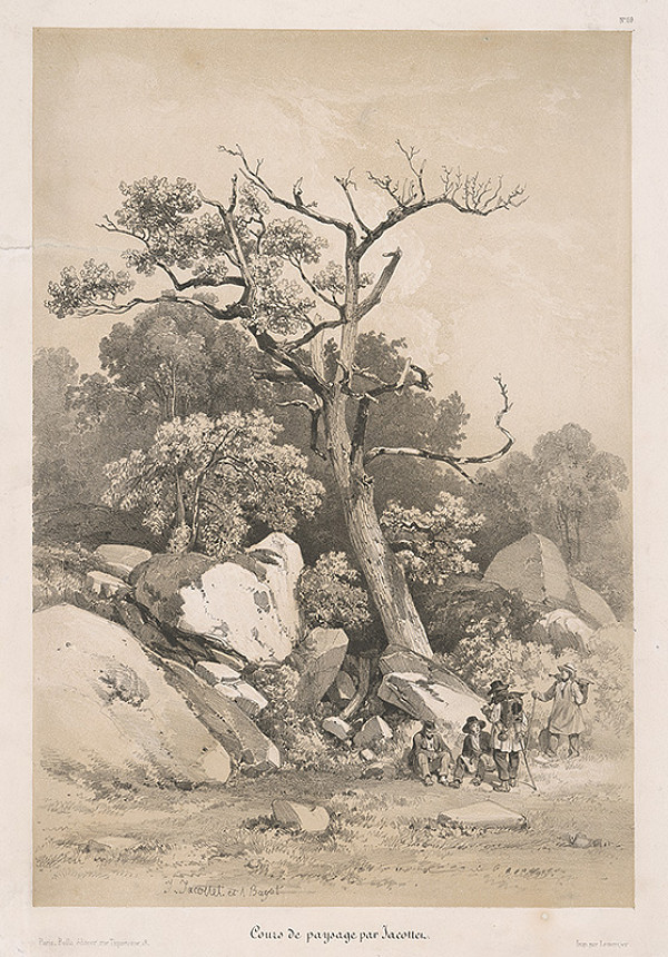 Jean Jacottet, Adolphe Jean Baptiste Bayot – Odpočinok 