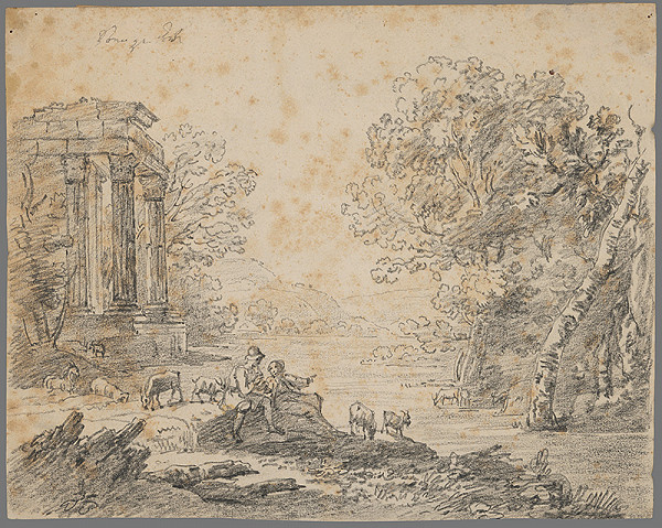 Stredoeurópsky grafik z 18. storočia – Krajina 