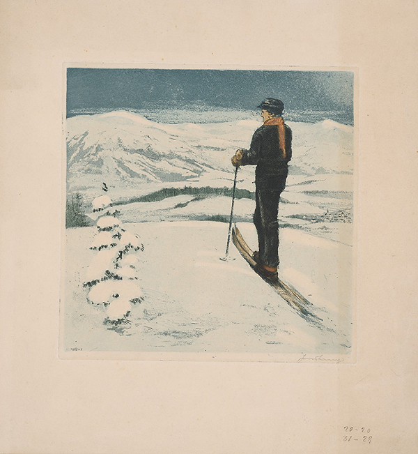 Jozef Adolf Lang – Lyžiar 