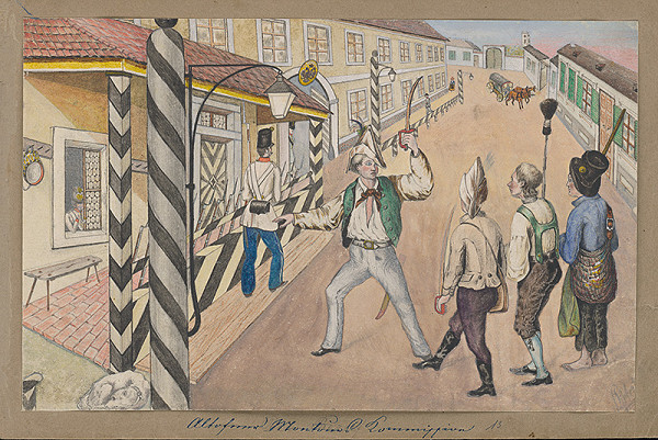 Stredoeurópsky grafik z 19. storočia – Starobudínska komisia 