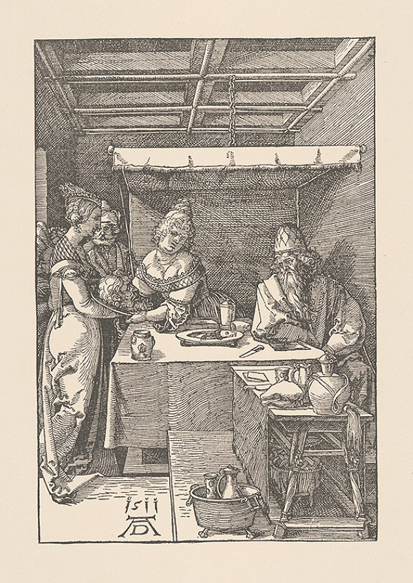 Albrecht Dürer – Salome prináša hlavu sv.Jána Krstiteľa 