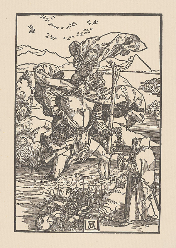 Albrecht Dürer – Svätý Krištof 