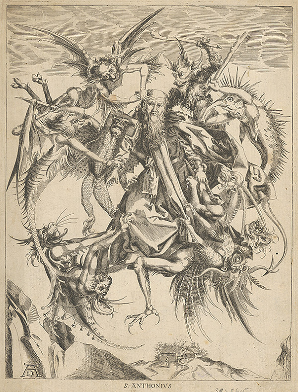 Albrecht Dürer – Svätý Anton 