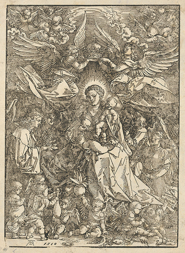 Albrecht Dürer – Madona ako kráľovná anjelov 