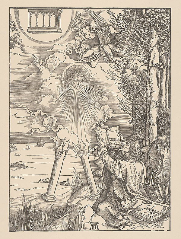 Albrecht Dürer – Sv. Ján hltá knihu 