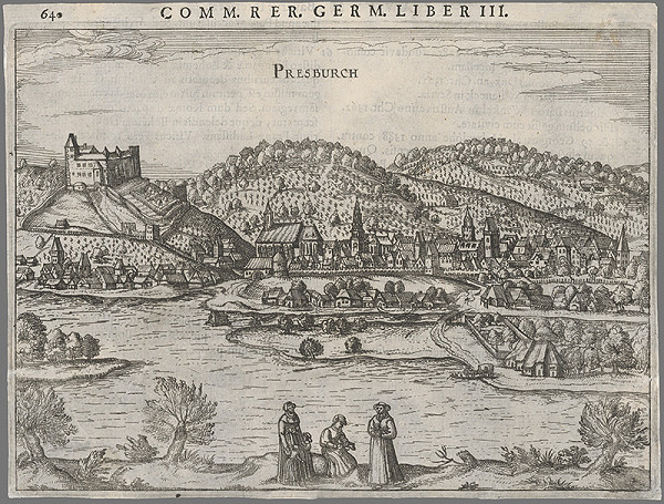 Franz Hoogenberg, Joris Hoefnagel – Bratislava pohľad z juhu 