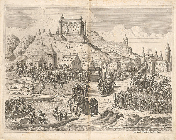 Leonhardt Christoph Lochner – Slávnostný príchod nemeckých križovníkov do Bratislavy 