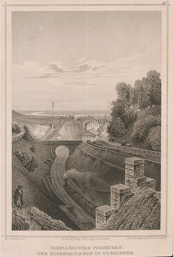 Joseph Maximilian Kolb, Ludwig Rohbock – Železnica v Bratislave 