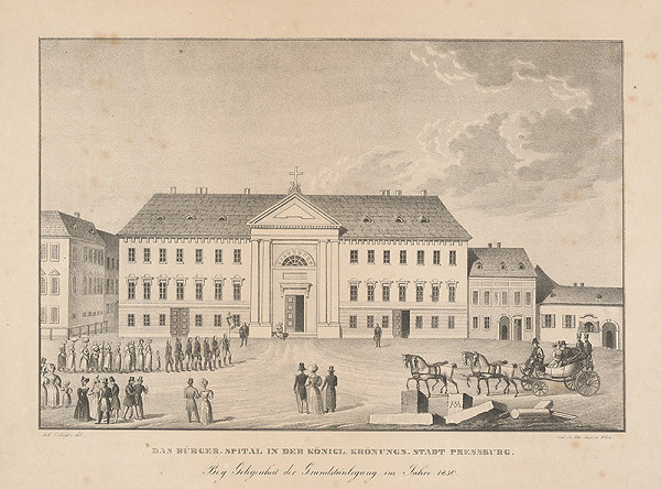 Ján Erlinger – Meštiansky špitál v Bratislave 