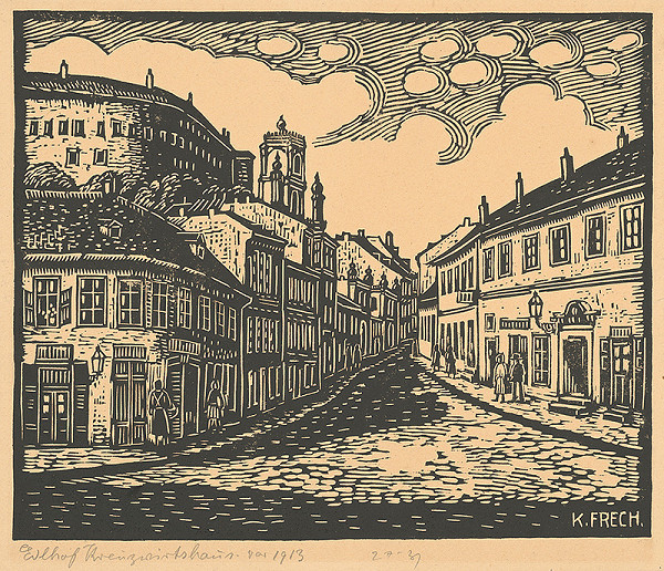 Karol Frech – Endlov dom a zájazdný hostinec v Bratislave 