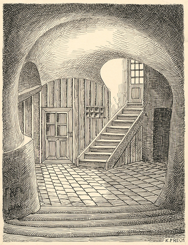 Karol Frech – Pod bránou zbúraného domu v Bratislave 