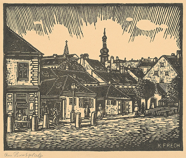 Karol Frech – Chlebové námestie v Bratislave 