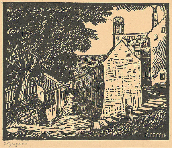 Karol Frech – Poľovnícka ulica v Bratislave 