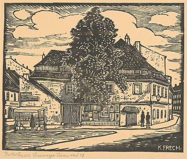 Karol Frech – Dom na Simonyiho rade 18 v Bratislave 