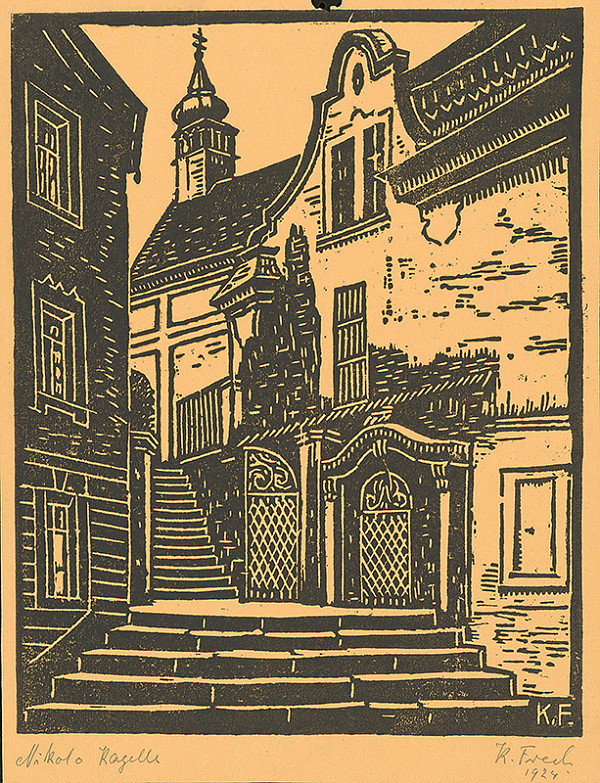 Karol Frech – Kostol sv.Mikuláša v Bratislave 