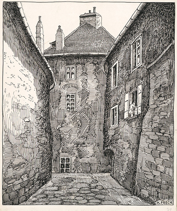 Karol Frech – Pekárska veža v Bratislave 