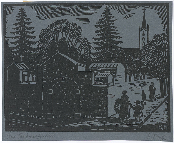 Karol Frech – Na Ondrejskom cintoríne v Bratislave 