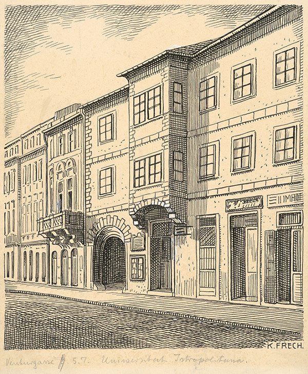 Karol Frech – Academia Istropolitana v Bratislave 