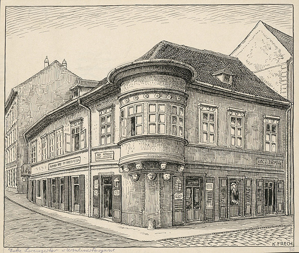 Karol Frech – Dom na rohu Uršulínskej a Laurinskej ulice v Bratislave 
