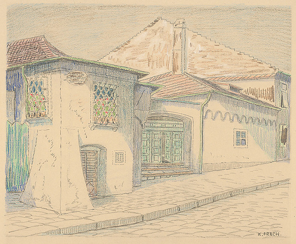 Karol Frech – Kapitulská ulica v Bratislave 