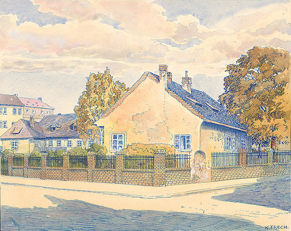 Karol Frech – Starý bratislavský dom 