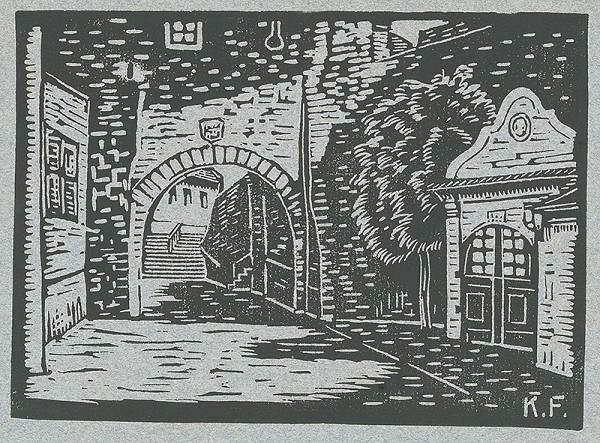 Karol Frech – Starý dvor v Bratislave 