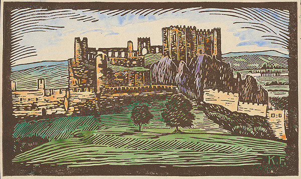 Karol Frech – Zrúcanina hradu Beckov 