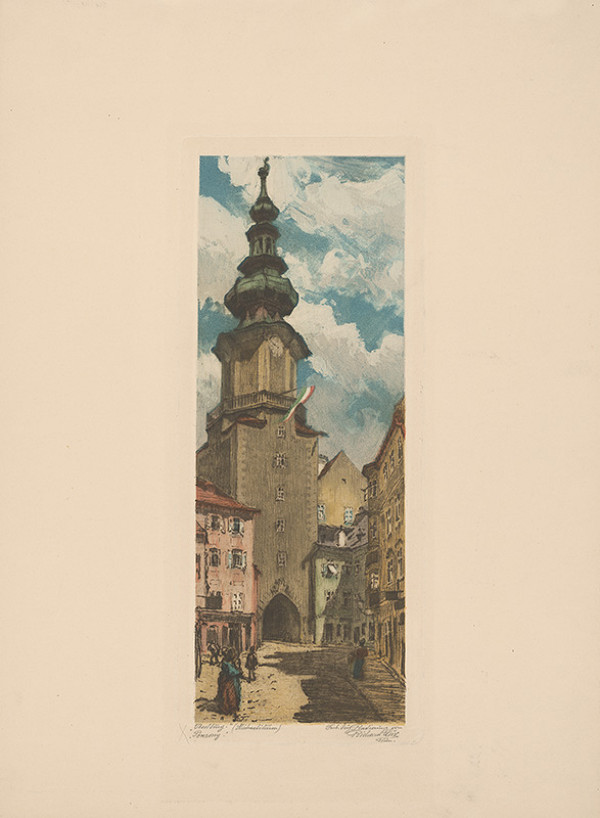 Richard Lux – Michalská veža v Bratislave 