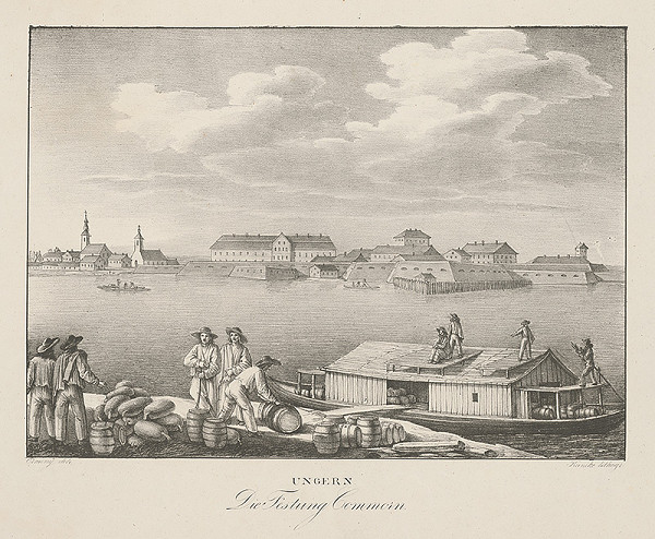 Adolf Friedrich Kunike, Ludwig Ermini – Komárno 