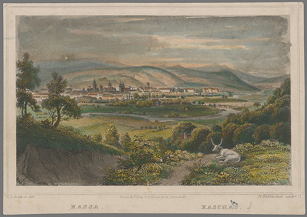 Franz Hablitschek, Ludwig Rohbock – Pohľad na Košice 