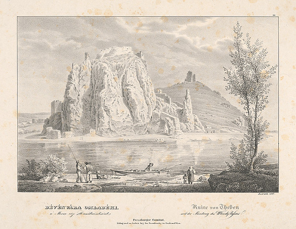 Jozef Anton Lántz – Zrúcaniny Devína 