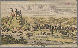 Theodorus Danckerts, Wilhelm Dilich – Bratislava z juhu 