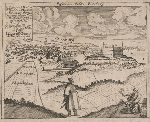 Lucas Schnitzer – Bratislava zo severozápadu 