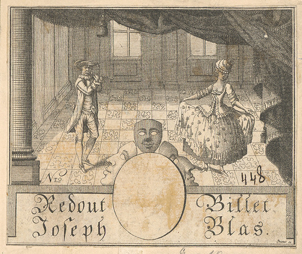 Gottfried Prixner – Vstupenka na jozefovský ples v roku 1796 