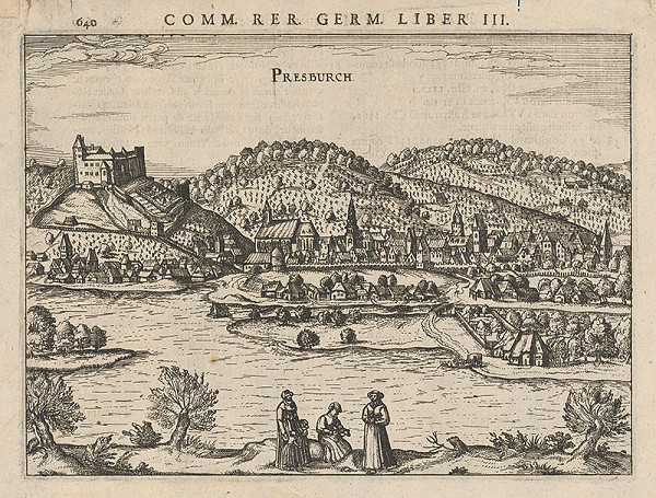 Franz Hoogenberg, Joris Hoefnagel – Bratislava z juhu 