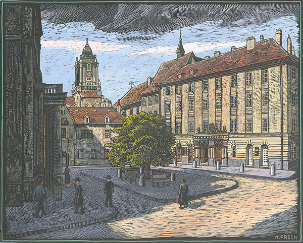 Karol Frech – Primaciálne námestie v Bratislave 