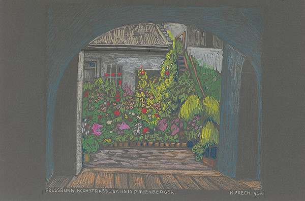 Karol Frech – Dom Pitzenbergerov na Vysokej ulici č.67 v Bratislave 