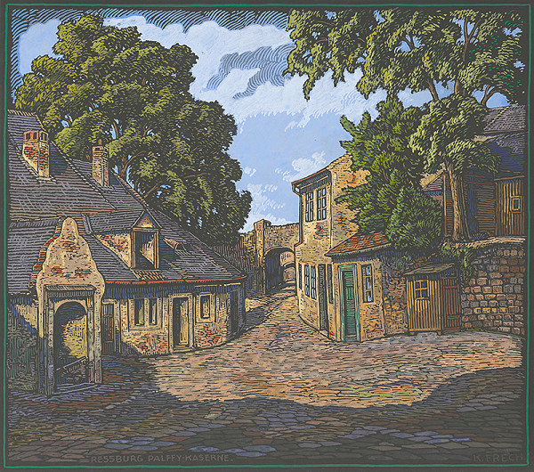 Karol Frech – Pálffyho kasárne v Bratislave