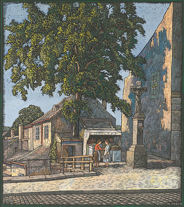 Karol Frech – Podhradská cesta v Bratislave 