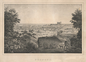 Antal József Strohmayer – Bratislava zo severozápadu 