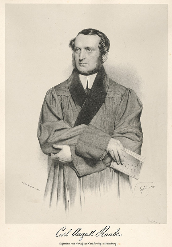 Franz Eybl – Portrét C.A.Raabeho 