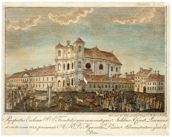 János Berken – Kostol najsvätejšej Trojice v Bratislave 