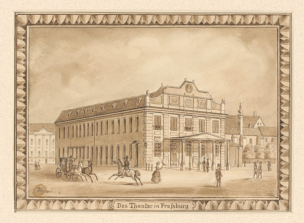 Balthasar Wigand – Mestské divadlo v Bratislave 