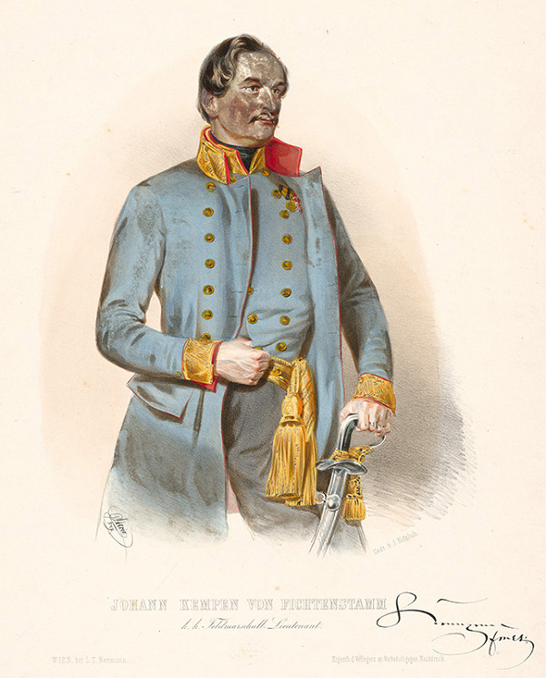 Károly Sterio – Portrét Jána Kempena v. Fichtenstamm 