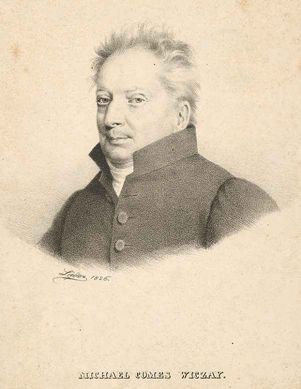 Friedrich Johann Gottlieb Lieder – Portrét grófa Michala Wiczaya 