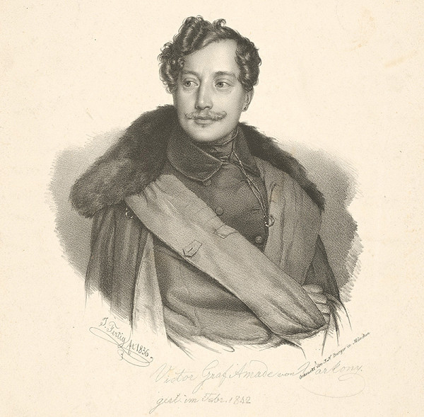 Ignaz Fertig – Portrét grófa V.A. von Varkonyho 